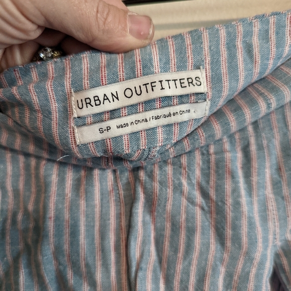 Urban Outfitters Blue Striped Pants - Picture 4 of 6